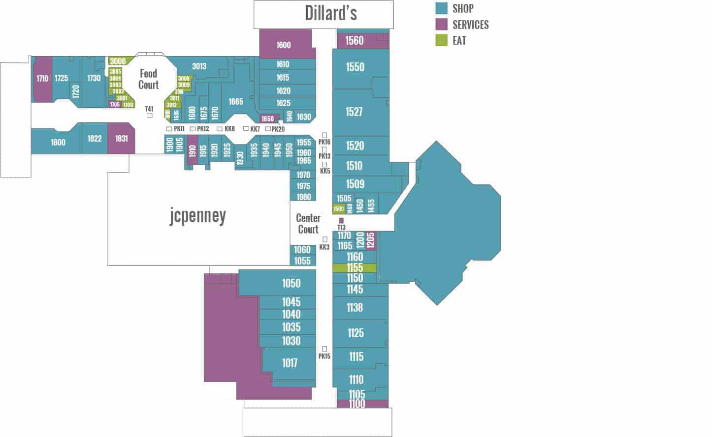 riverside mall map